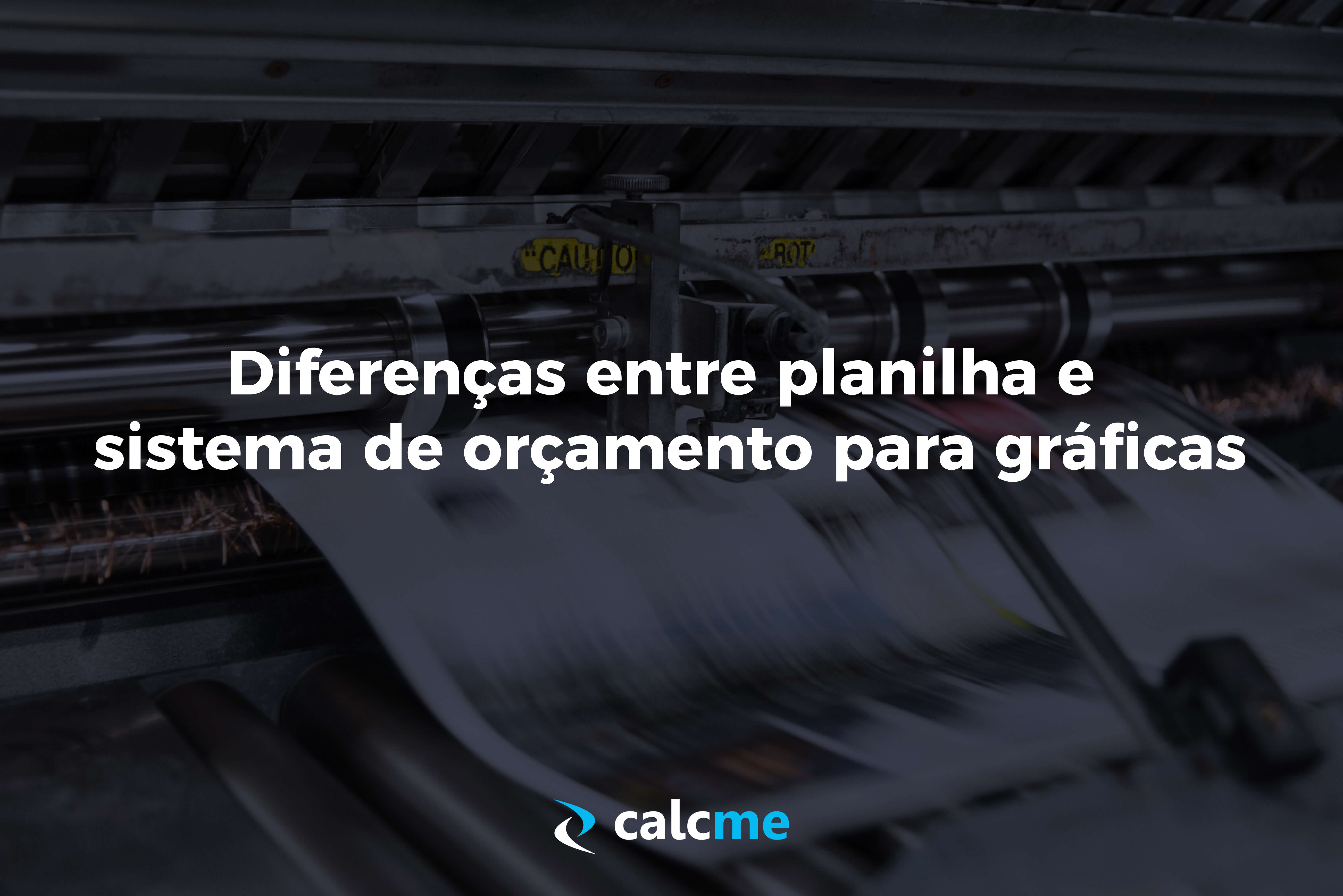 Planilha ou ​sistema de orçamento para gráficas?