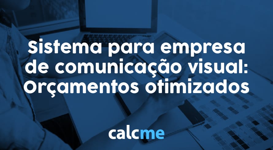 sistema para empresa de comunicação visual