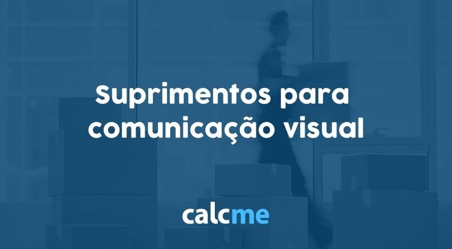 Suprimentos para comunicação visual