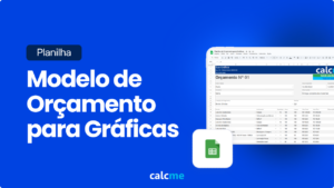 Planilha de Orçamento para Gráficas