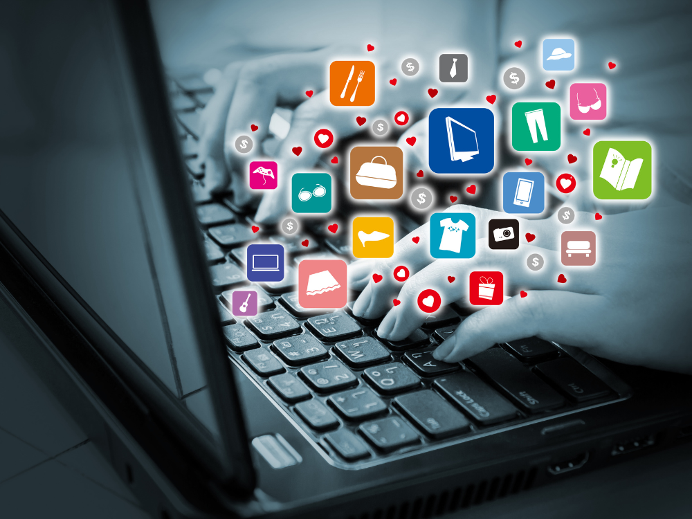 Opções de texto pronto para vendas online