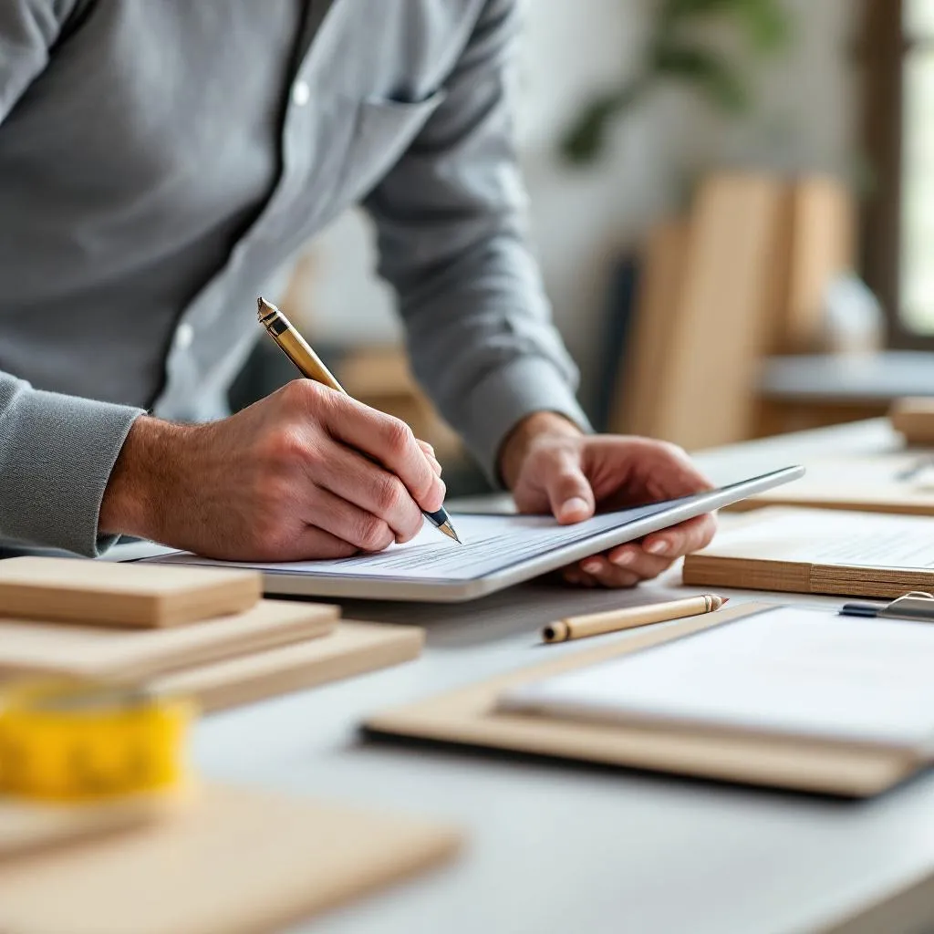 contrato para móveis planejados